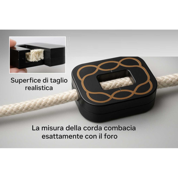 Corda Tagliata e Restaurata - Cutting Rope Restore