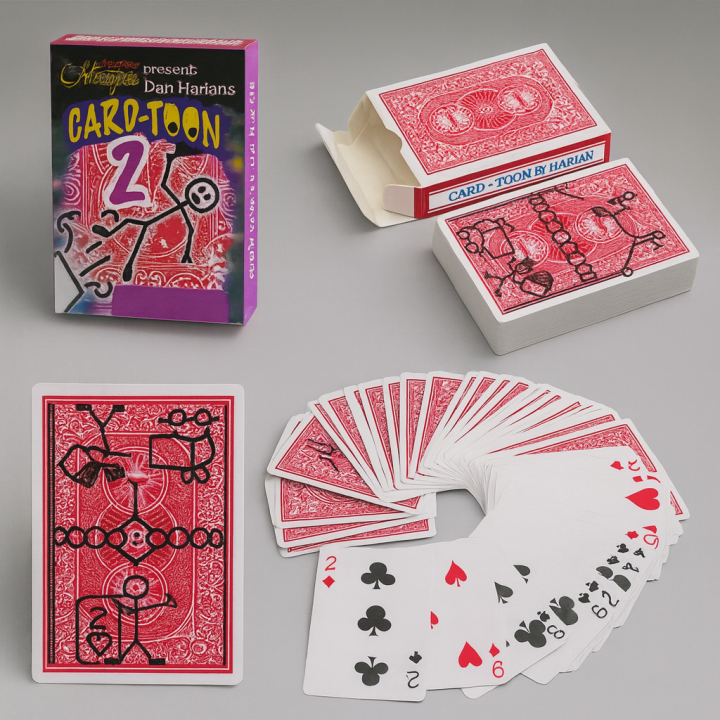 Mazzo di carte Cartoon