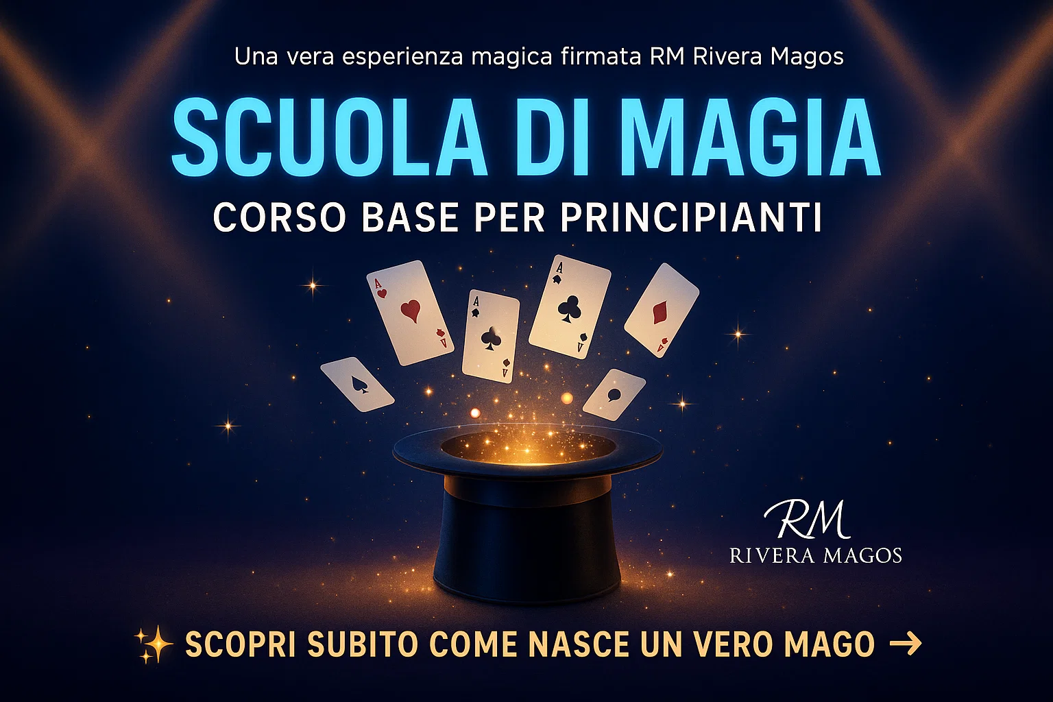Banner Corso di Magia